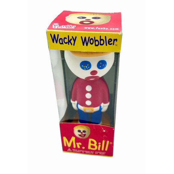 VTG NIB MR BILL WACKY WOBBLER SATURDAY NIGHT LIVE COLLECTIBLE FUNKO BOBBLHEAD 20 - Picture 2 of 7